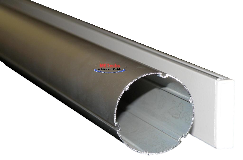 (image for) Aluminum Roller Shade Blind Rod tube with Bottom Bar CL338H-D40